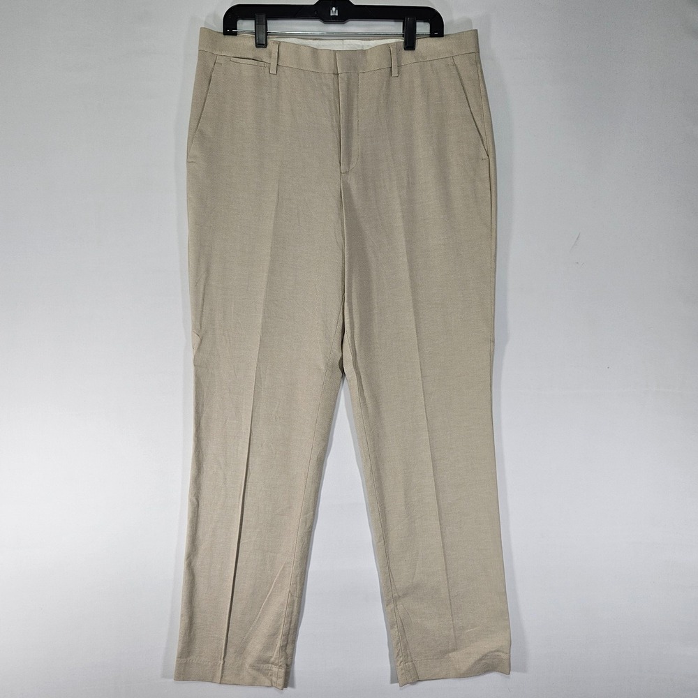 Express Men's‎ Stretch Khaki Chino Pants Beige Size 34x34 Classic
